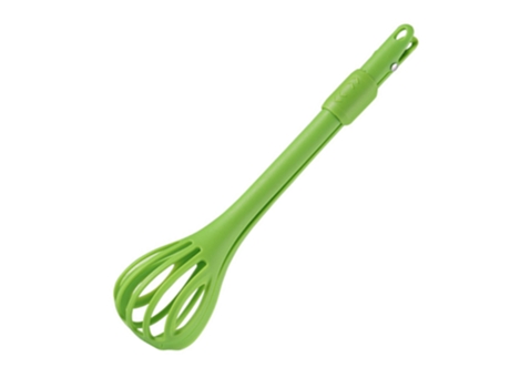 Batidor de huevos manual, separadores de huevos, pinzas para espagueti de fideos, pinzas para alimentos, multifuncional 3 en 1, verde