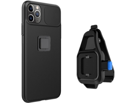 Funda iPhone 11 Pro Camshield con Soporte para la Cintura Negro