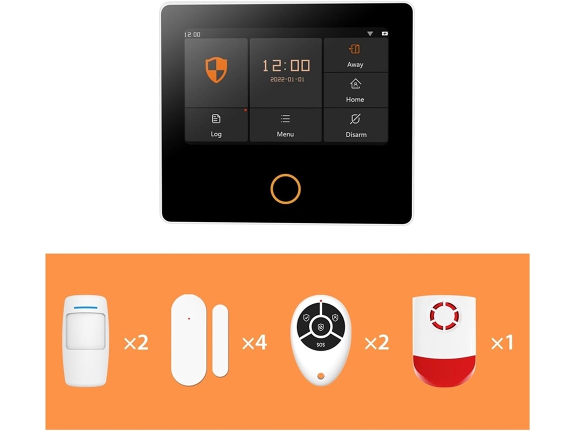 Sistemas De Seguridad Doméstica Sistema De Alarma Sin Filtro Wifi 5 Tuya Smart 4