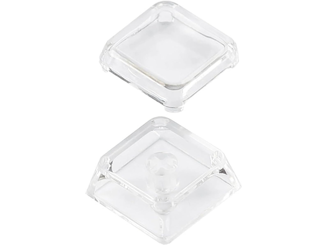 Lote De 10/20/50/100 Teclas Transparentes, Teclado De Altura Xda