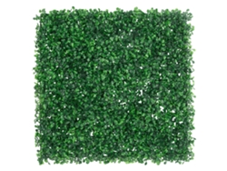 Valla De Hojas De Arbusto Artificial 24 Uds Verde 50x50 Cm