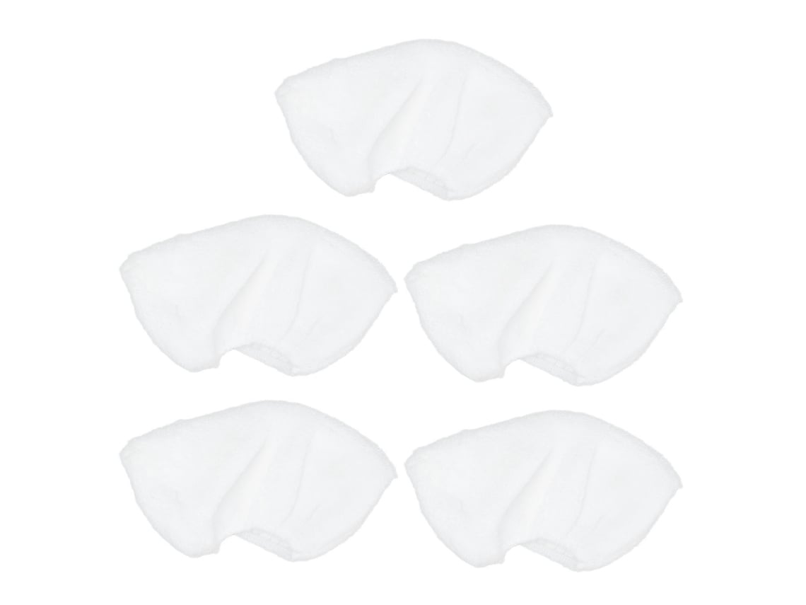 5 Protectores De Microfibra Lavables Para Mopa De Vapor Karcher Sc1 Sc2 Sc3 Sc4 Sc5 Sv7