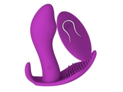 Vibrador Femenino, Inalámbrico, Portátil, Para Llevar, 10 Modos De Vibración, Carga Usb, Juguete Sexual Impermeable Para Parejas, Morado