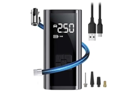 Bomba de aire inalámbrica de 12 V 150 psi para automóviles, multifuncional, 4000 mAh para motocicletas, bicicletas y neumáticos de automóviles.