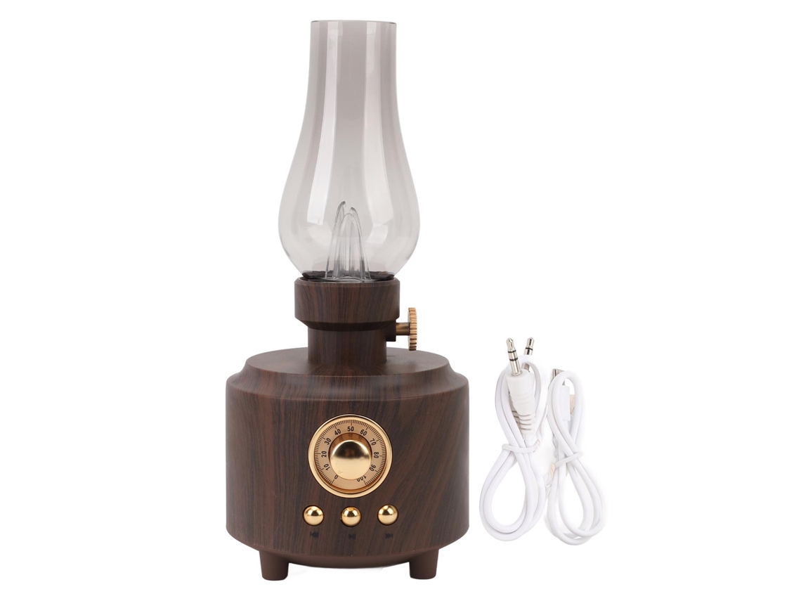Lámpara de mesa vintage LAXISCREED con Bluetooth