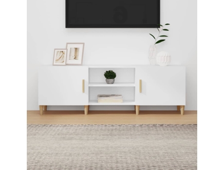 Mueble De Tv VIDAXL Blanco Madera contrachapada (150x30x50 cm )