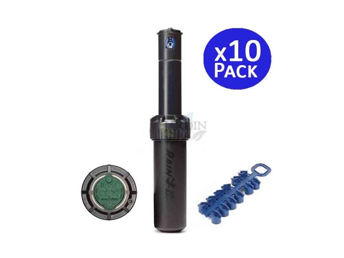 Aspersor RAIN BIRD 5004-Plus 3/4 Alcance 7,6 a 15,2 M Pack 10 RAIN BIRD