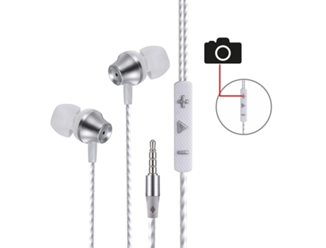 Auriculares con Cables SLOWMOOSE (Pack Blanco)