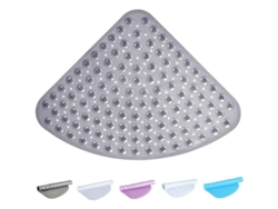 Manta De Ducha Rectangular Antideslizante, Antibacteriana, Lavable A Máquina, Para Bañeras De Paso (gris Claro)