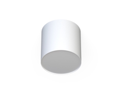 Lámpara NOWODVORSKI Point Plexi White M (Blanco - Acero )