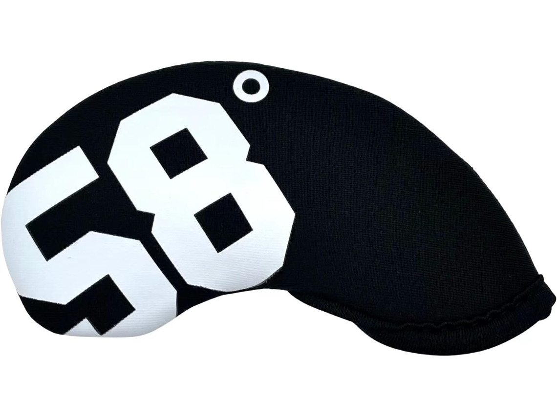 Funda protectora para la cabeza de un palo de golf, modelo Sand Wedge, con impresión sin marcar.