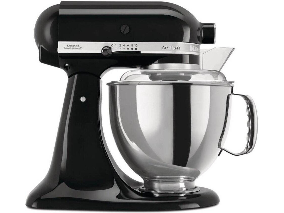 Robot de Cocina KITCHENAID 5KSM175PSEOB (48 L - 300 W - 7 accesorios)