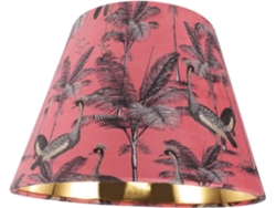 Lámpara De Mesa Decorativa Con Estampado De Pavo Real, Cubierta Ligera, Compatible Con Bombillas E27 Y E14.