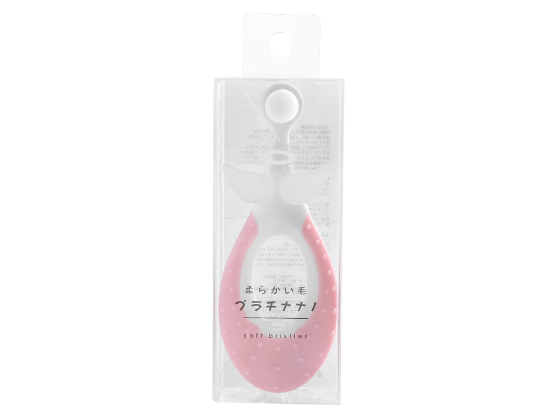 Escova De Dentes Para Bebê Infantil Toddler Cabelo Macio Antiderrapante Design Seguro Rosa