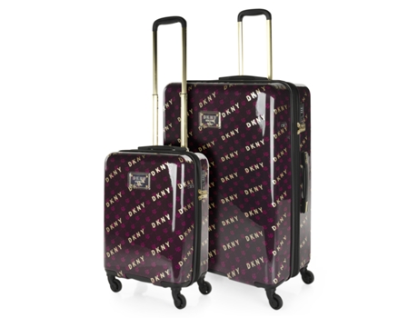 Juego De Maletas Pc DKNY DKNY-905 On Repeat aubergine-pink-gold (51,5X76,5X31 Cm - 103L)