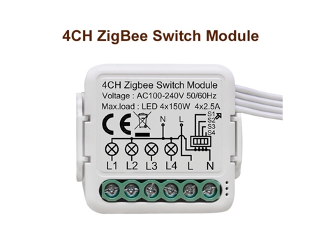 Módulo Interruptor Luz Módulo Tuya Zigbee 3.0