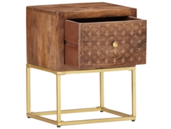 Maison Exclusive - Mesita De Noche De Madera Maciza De Mango 40x30x50 Cm