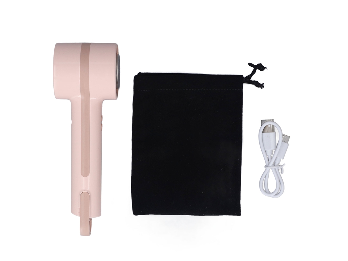 Ventilador Portátil Recargable Por Usb Con Refrigeración Por Semiconductores Y Función De Compresión En Frío - Rosa