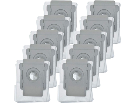 10 paquetes de bolsas de aspiradora para iRobot Roomba i7 i7+/Plus (7550) i3+ (3550) i4+(4552) i6+ (6550) i8+ (8550) s9+ (9550) Serie I&S Bolsas de...