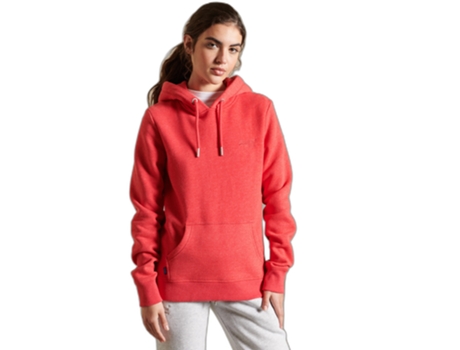 Sudadera SUPERDRY Algodón Mujer (36 - Rojo)