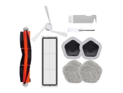 Kit de 9 piezas para aspiradora robot Bot W10 y W10 Pro: cepillo lateral principal, filtro, paño de mopa y soporte para mopa.