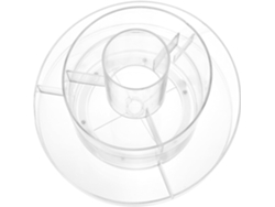 Organizador Demaquiagem Transparente Com Rotação De 360 Graus Da Villcase, Design Criativo, Várias Camadas E Que