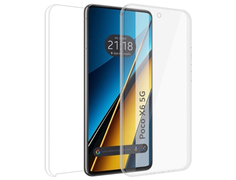 Funda para Xiaomi Poco X6 5G TUMUNDOSMARTPHONE Transparente