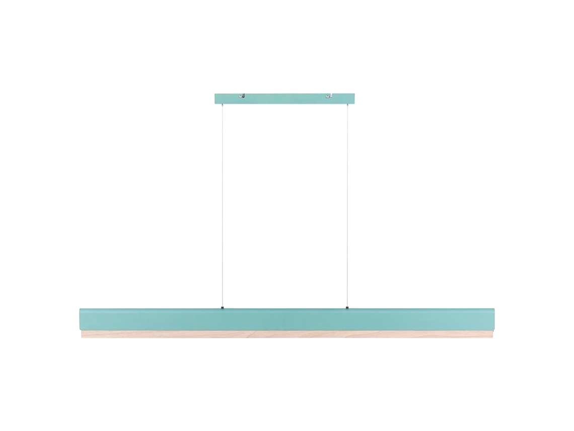 Candeeiro Led Suspenso Mara Metal Verde Menta