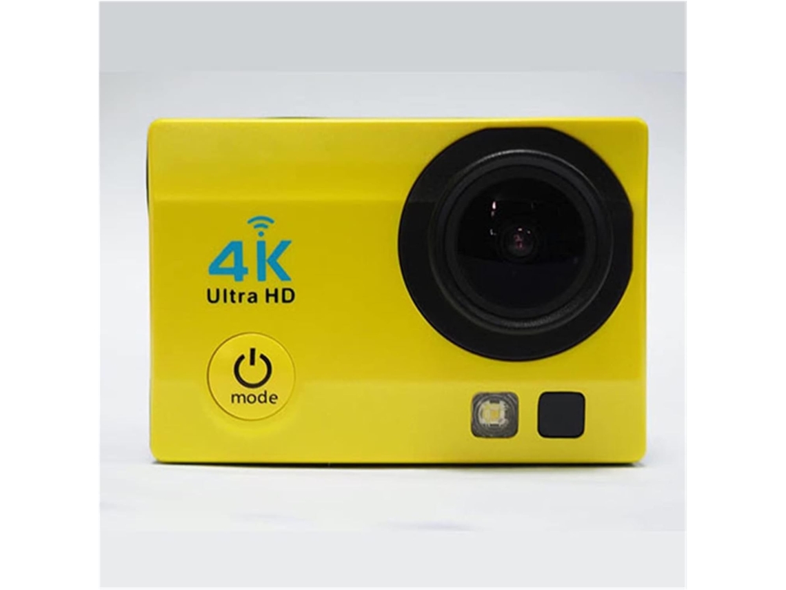 Cámara Profesional 4k Wifi Para Vlogs De Acción Y Deportes, Sumergible Hasta 30 M.