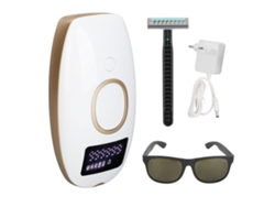 Dispositivo De Depilación Permanente Con Luz De Onda Roja, 5 Niveles, Portátil, Para Hogar, 100-240v, Plug Eu, Blanco