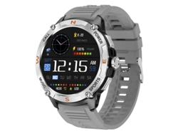 Smartwatch P66D, Función de Llamada, IP68 Resistente al Agua, Rastreador de Fitness Negro