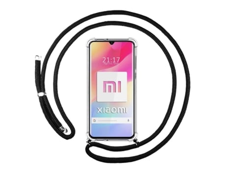 Carcasa Xiaomi Mi 10 Lite TUMUNDOSMARTPHONE Colgante Negro