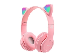 2026-auriculares Bluetooth Inalámbricos Plegables Con Orejas De Gato Led, Sonido Natural Y Graves Potentes, Para Niños Y Adolescentes