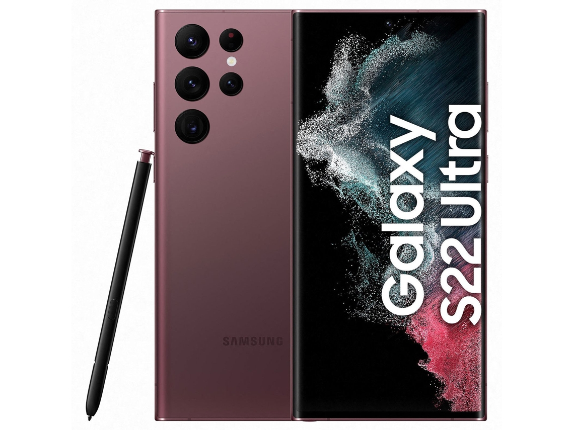 Smartphone SAMSUNG Galaxy S22 Ultra (Reacondicionado Como Nuevo - 256 GB - Marron)