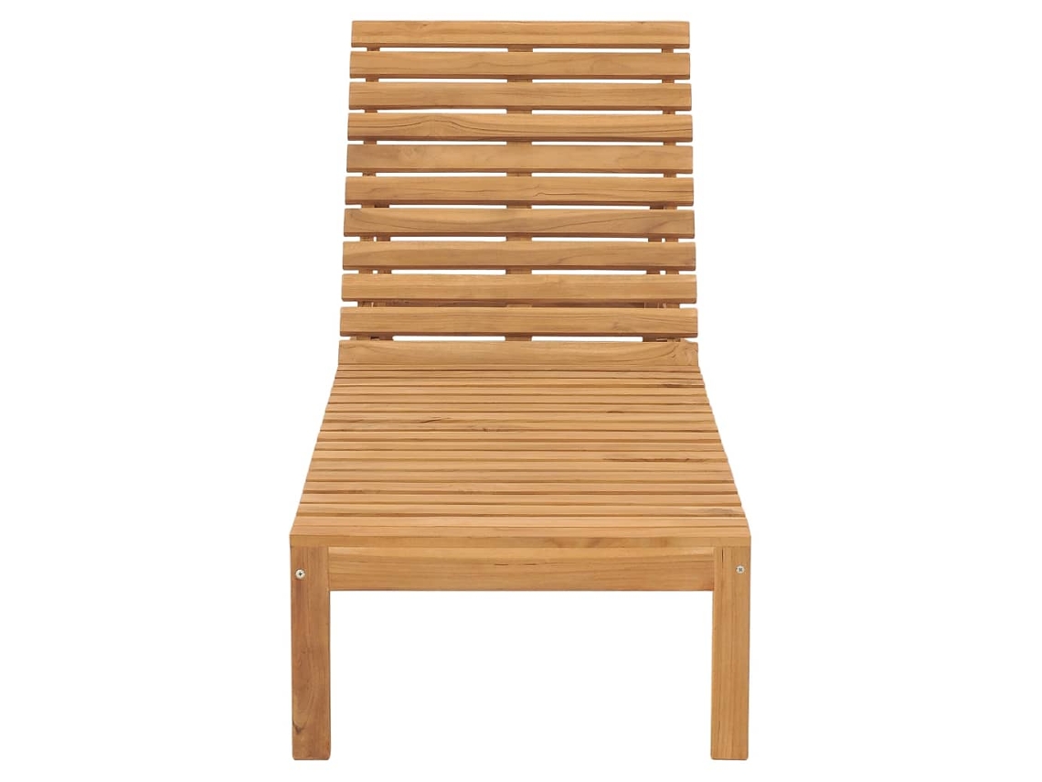 Tumbona - Madera maciza de teca HARLANV1