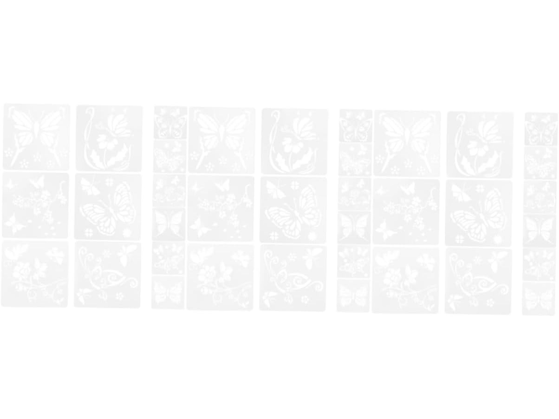 3 Juegos De Plantillas, Formas Y Diseños Decorativos Para Pintar Paredes, Lienzos Y Más.