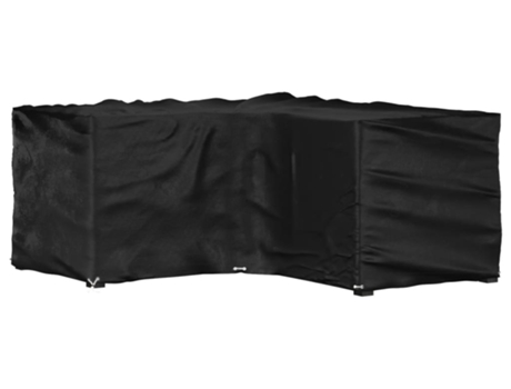 Funda Para Muebles De Jardín VIDAXL Negro Polietileno (185x185x90 cm)