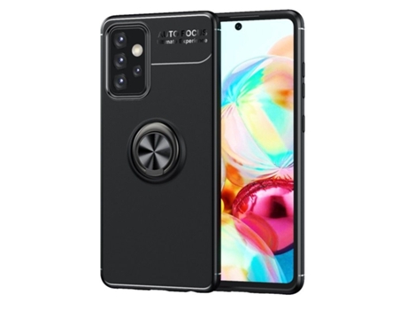 Carcasa Samsung Galaxy A72 TUMUNDOSMARTPHONE Anillo Negro