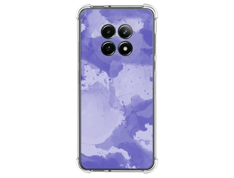 Funda Diseño Acuarela para Realme 12 5G 12X 5G TUMUNDOSMARTPHONE Silicona Multicolor