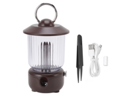 Lámpara de queroseno Mdug de 260 ml, regulable, 5 V 1 A, regulación continua, 2 modos de pulverización, carga USB