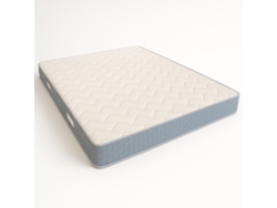 Léo | Colchón ortopédico doble francés 135x190 cm Waterfoam y viscoelástica | Altura 22 cm | Clase 1 | Hipoalergénico | Fabricado en Italia