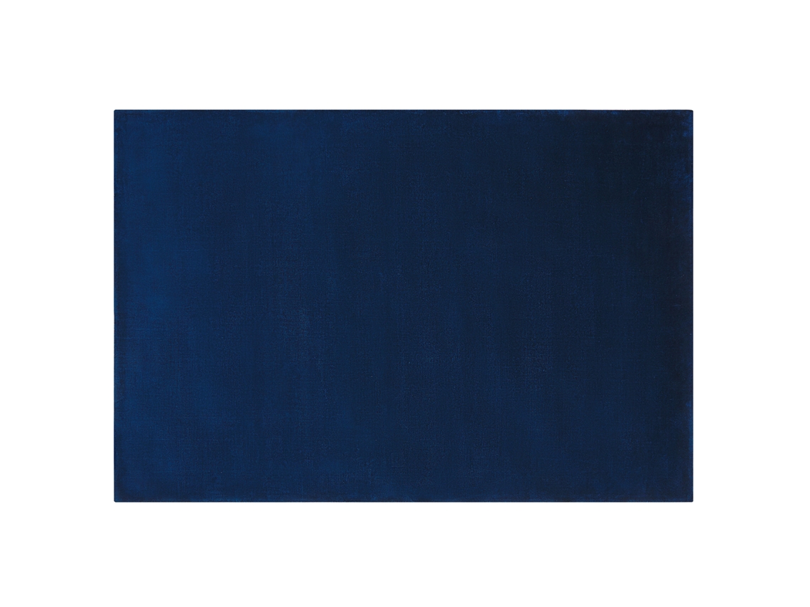 Alfombra de pelo corto BELIANI Gesi ii de Viscosa Azul 160x230