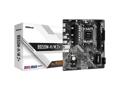 Placa Base ASROCK B650M-H/M.2 AMD B650 AMD AM5