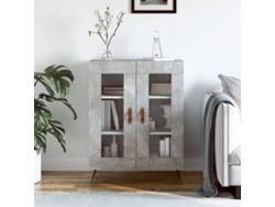 Lovely Home Aparador 69,5X34X90 Cm Madera Procesada Gris Cemento