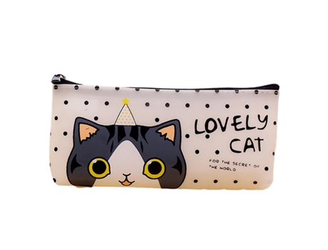 Estuche Para Lápices Estuche Para Lápices Estuche Para Lápices Negro Estuche Para Lápices De Cuero Pu Estuche Para Lápices Pequeño Con Cremallera, ...