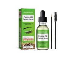 Aceite esencial de castaño para el crecimiento natural de las pestañas.
