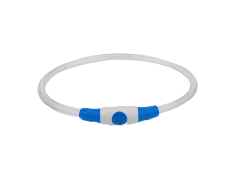 Collar De Perro Led Collar De Perro Con Luz Rgb Recargable Por Usb Con Control De Aplicación ELKUAIE