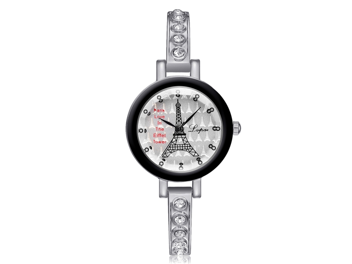 Reloj De Pulsera Analógico De Cuarzo Para Mujer Con Correa De Poliuretano Y Números Arábigos Sencillos (verde Claro).