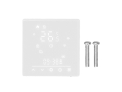 Termostato Inteligente Con Control De Temperatura, Interruptor Inteligente, 16 A, 95-240 V Ca, Blanco