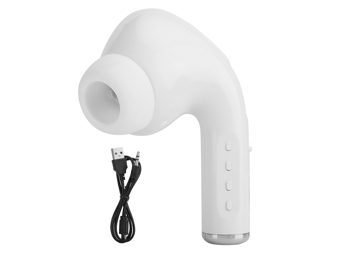 Auriculares Bluetooth gigantes con altavoz portátil